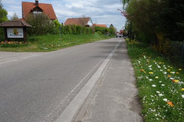 Ortseinfahrt Insheim von Impflingen her